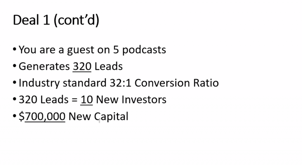 How much should you spend in marketing to acquire a new mulifamily investor 